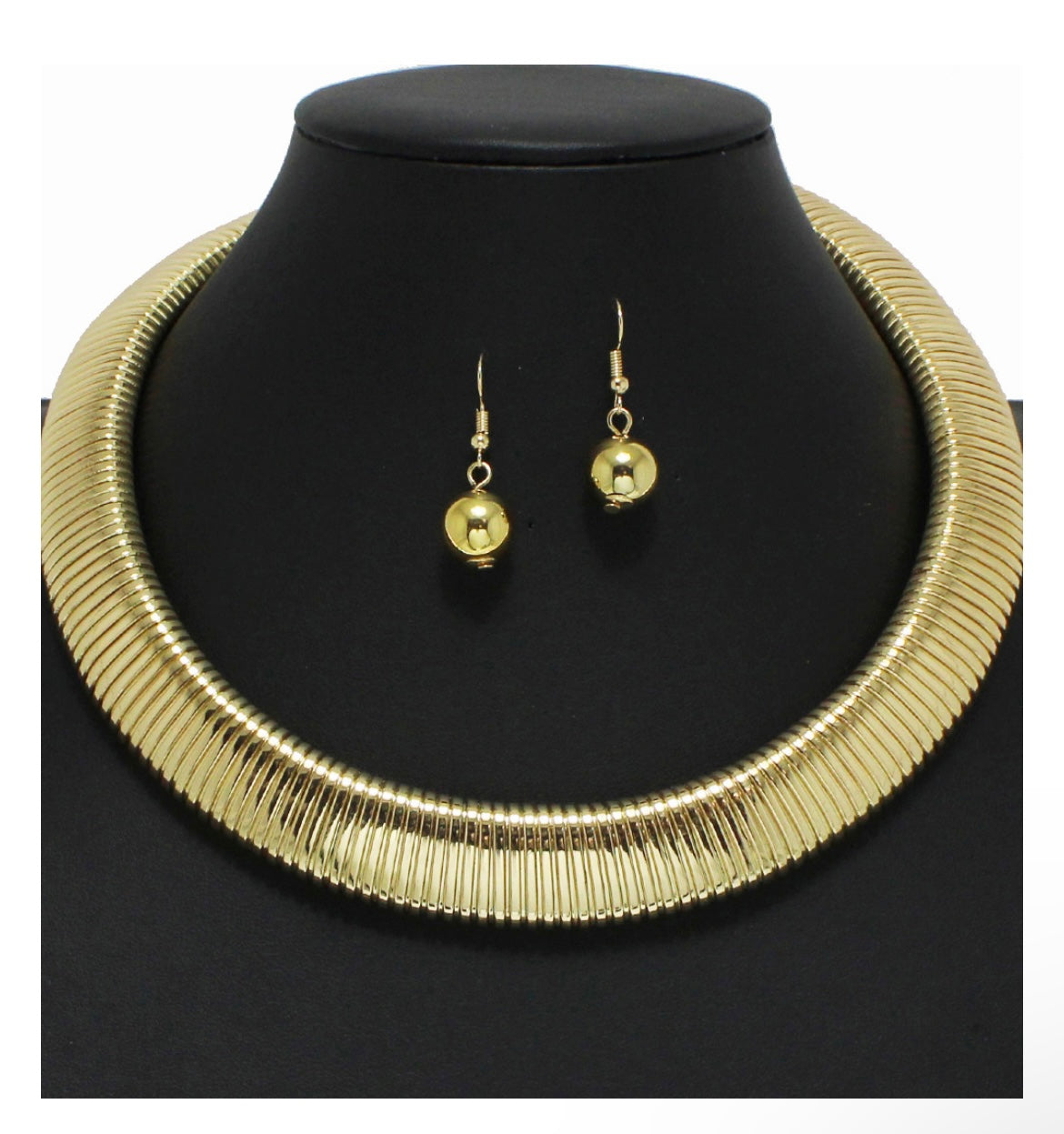 Textured Collar Necklace