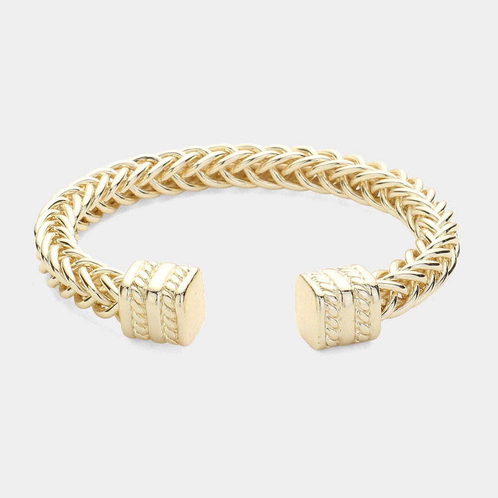 Square Tip Cuff Bracelet
