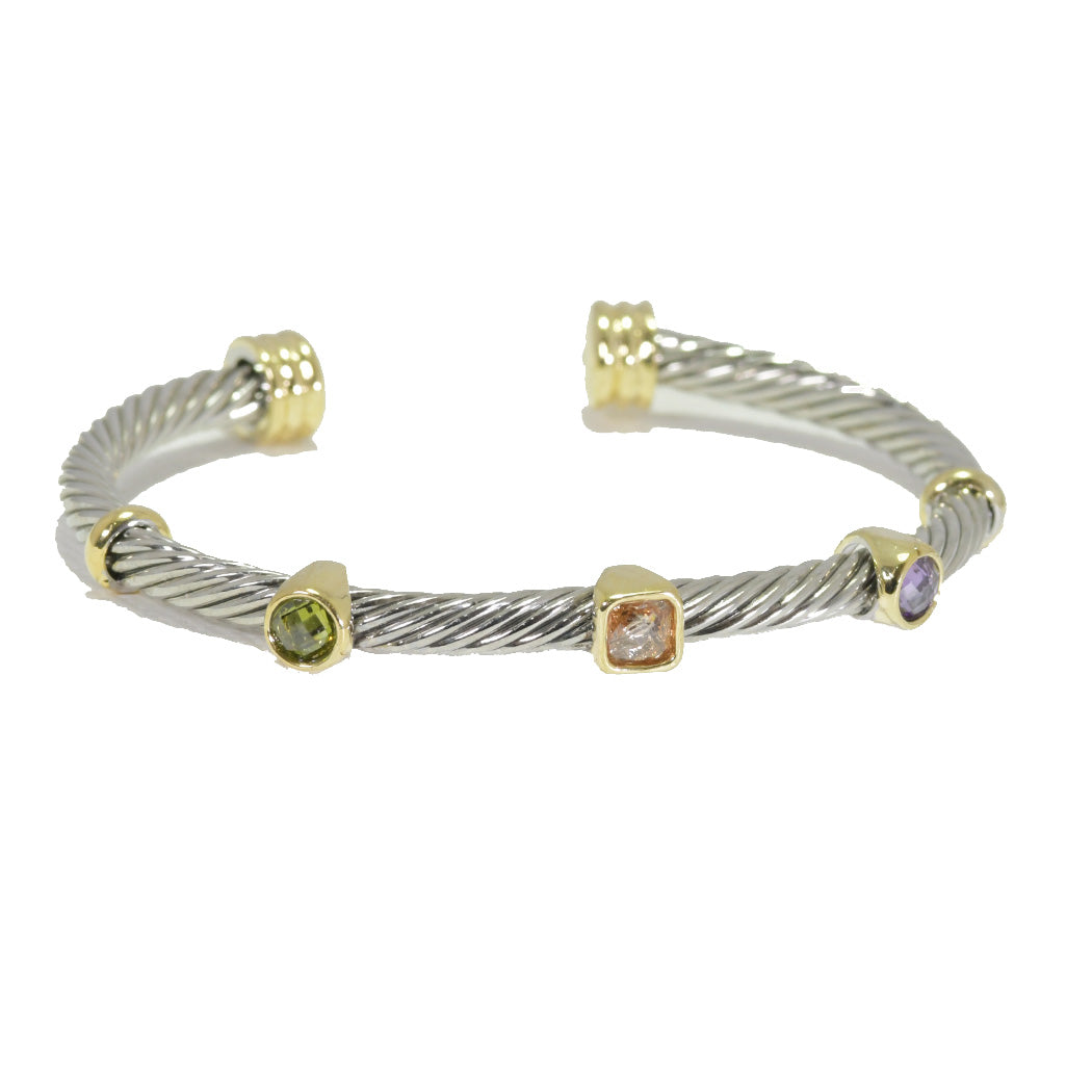 Multi Color Cuff Bracelet