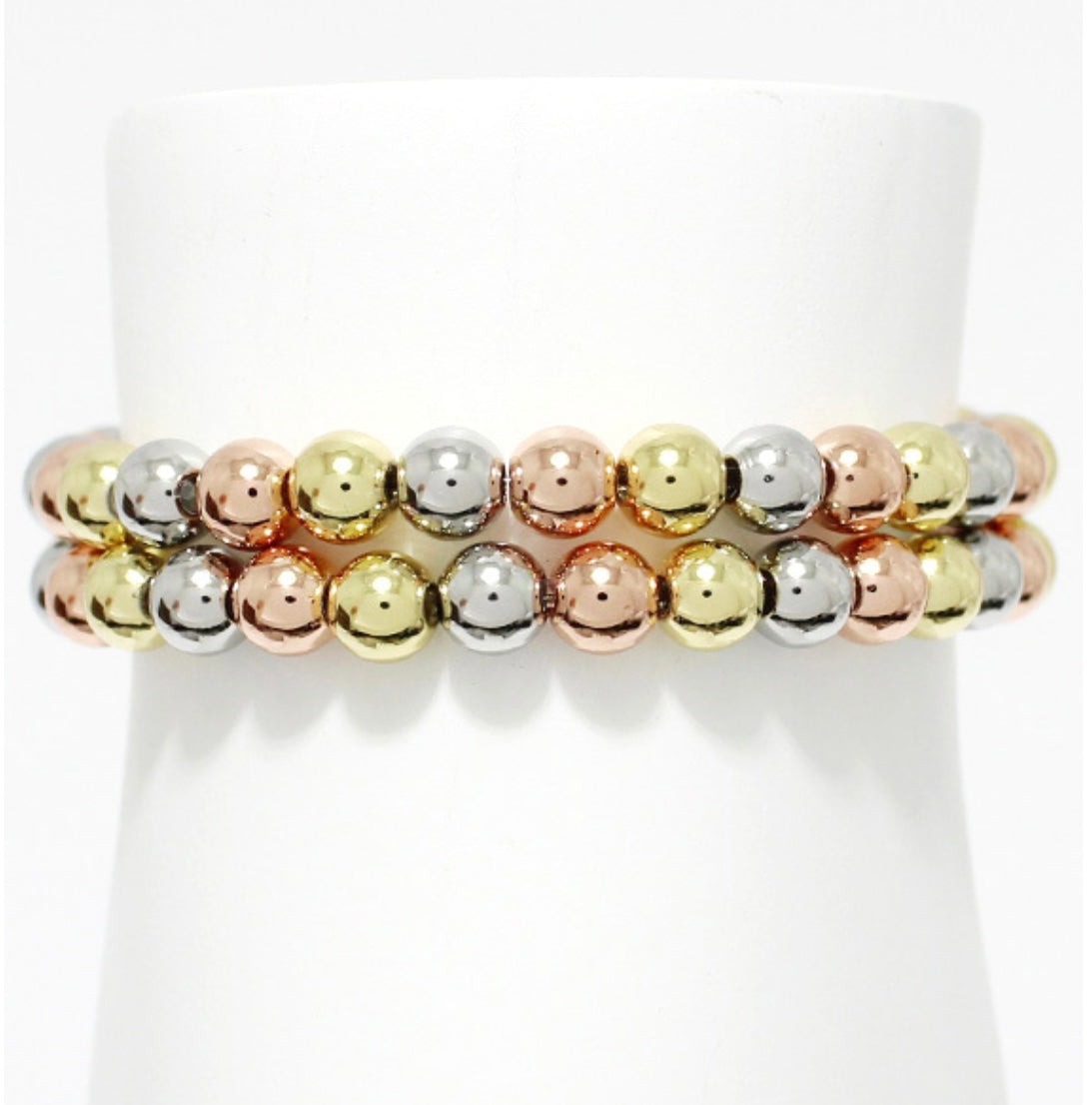 Tri Color Ball Bracelet