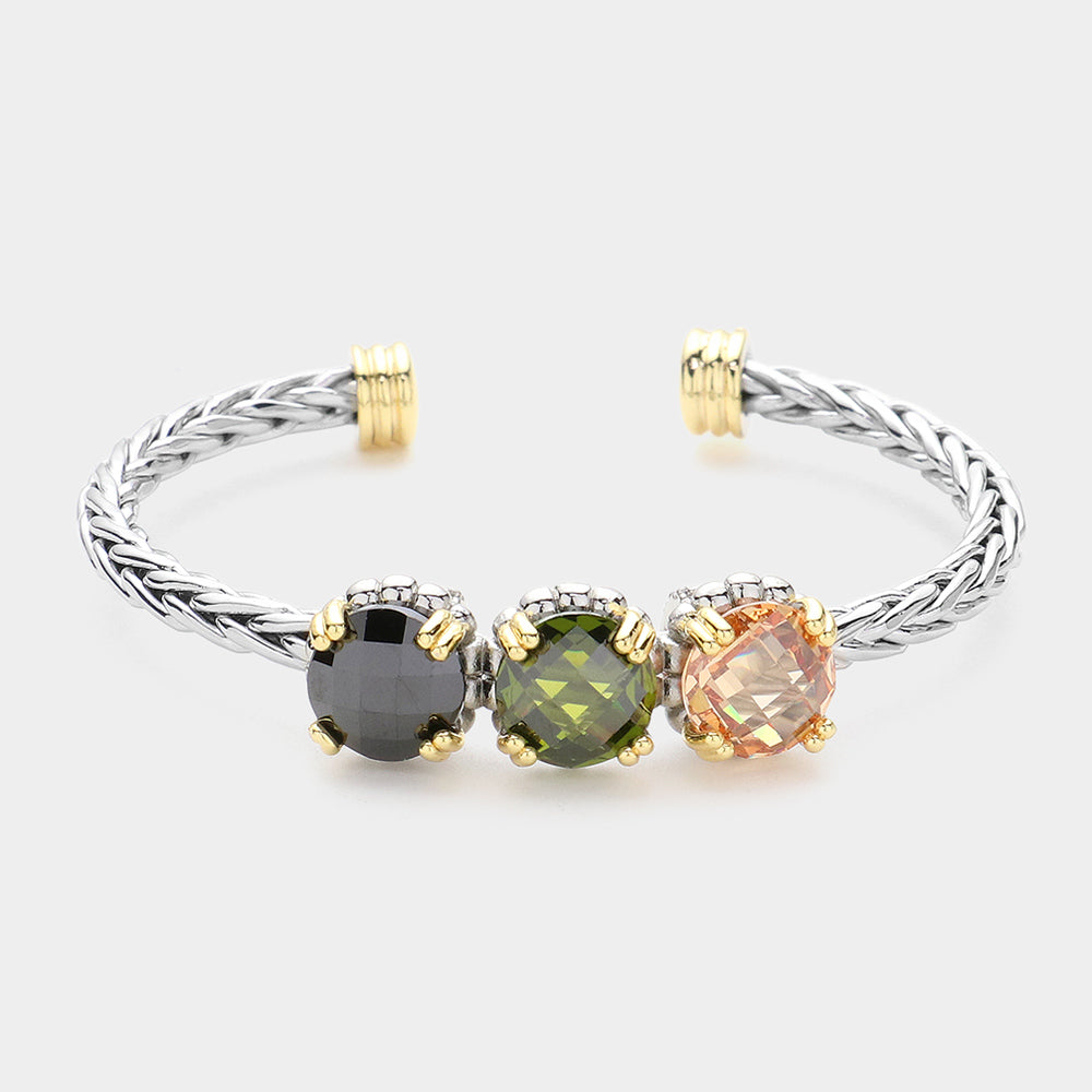 Triple Stone Bracelet