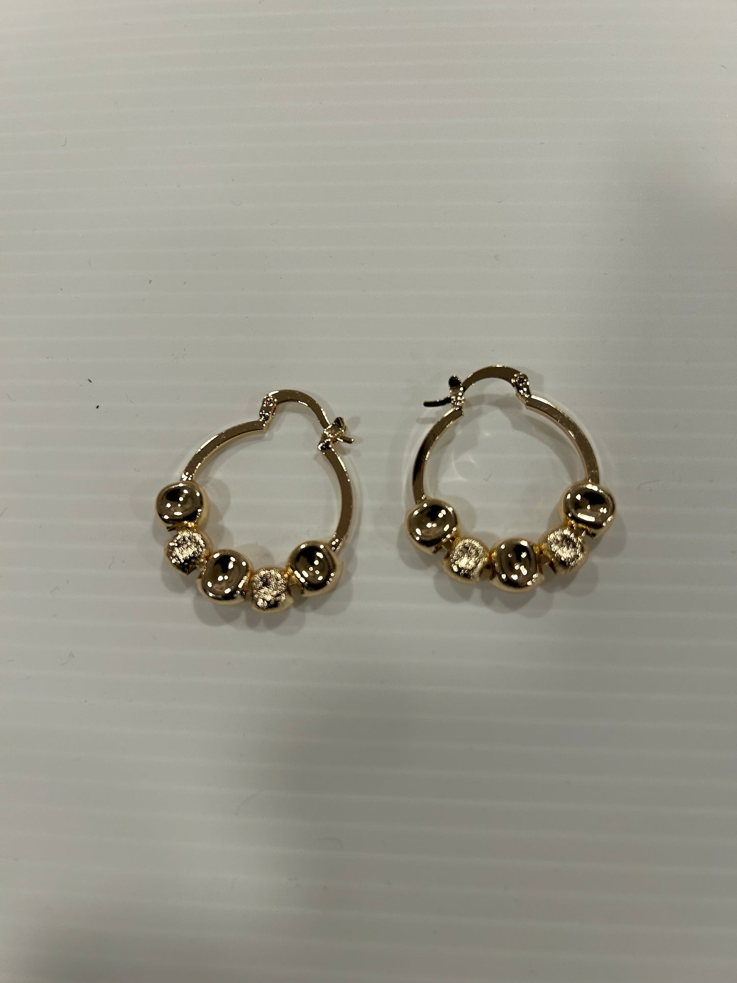 Nugget Hoop Earrings