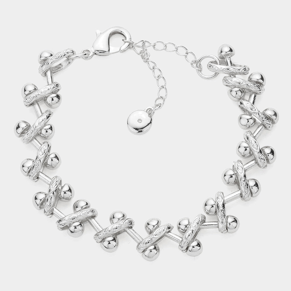 Abstract Ball Bracelet