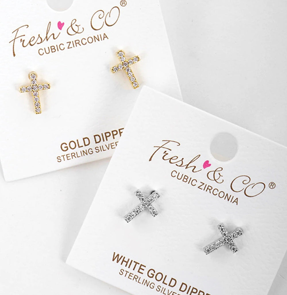 Cross Earrings