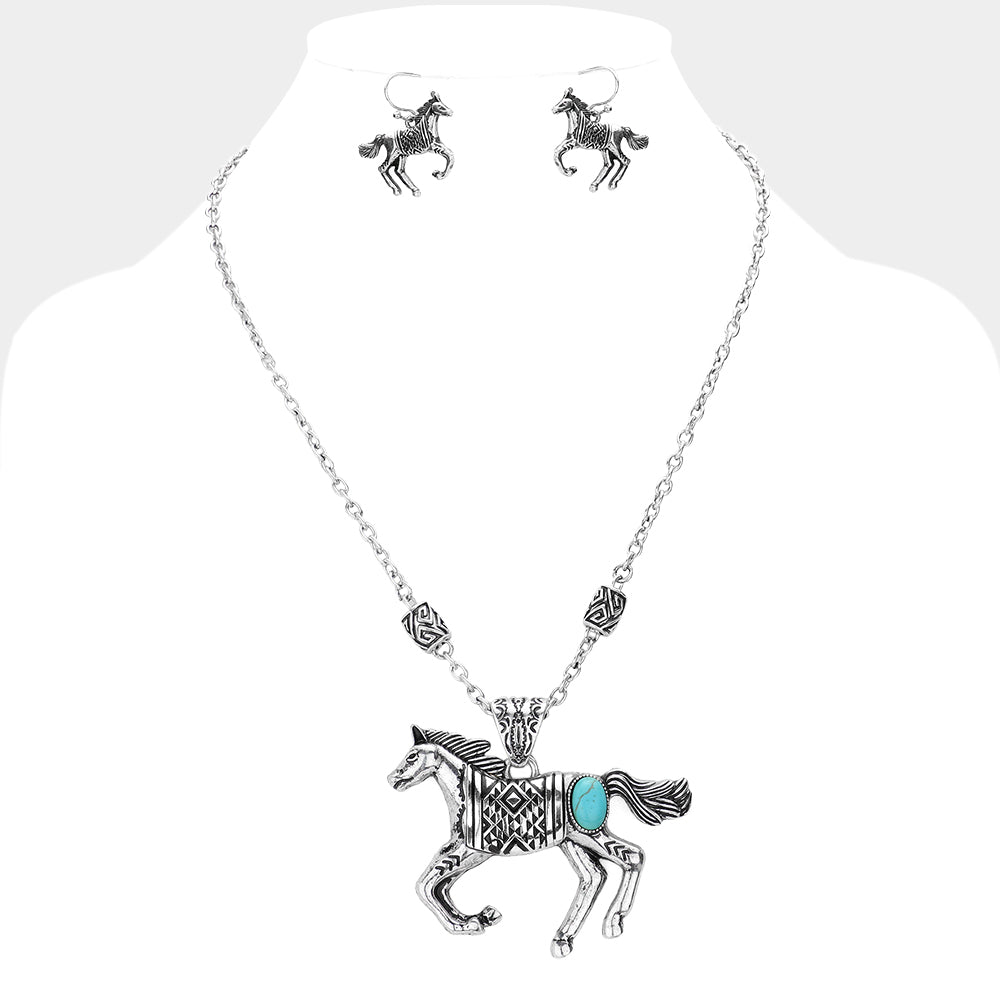 Western Turquoise Necklace