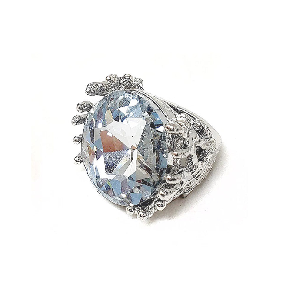 Round Stone Stretch Ring