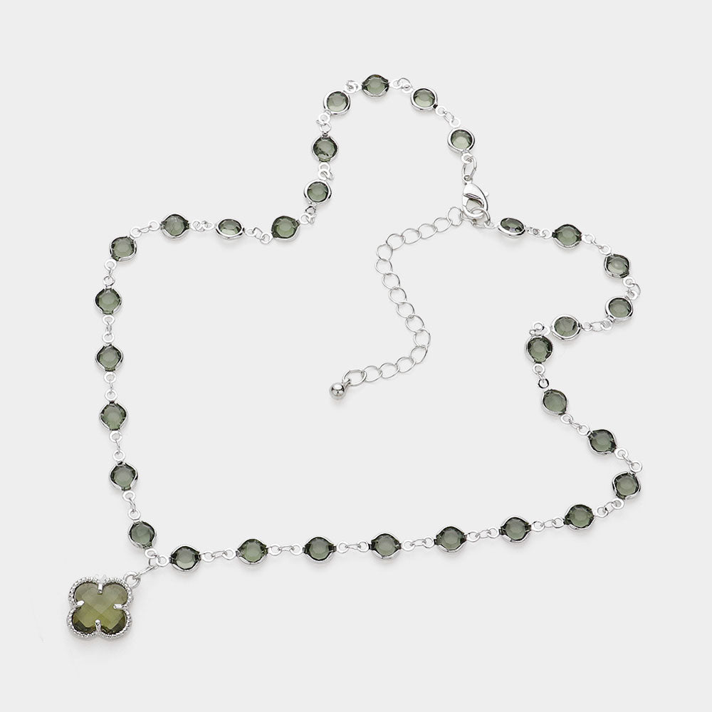 Quatrefoil Clover Necklace