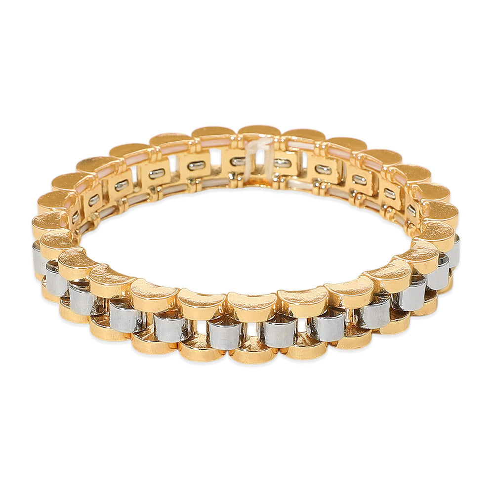 Link Chain Stretch Bracelet