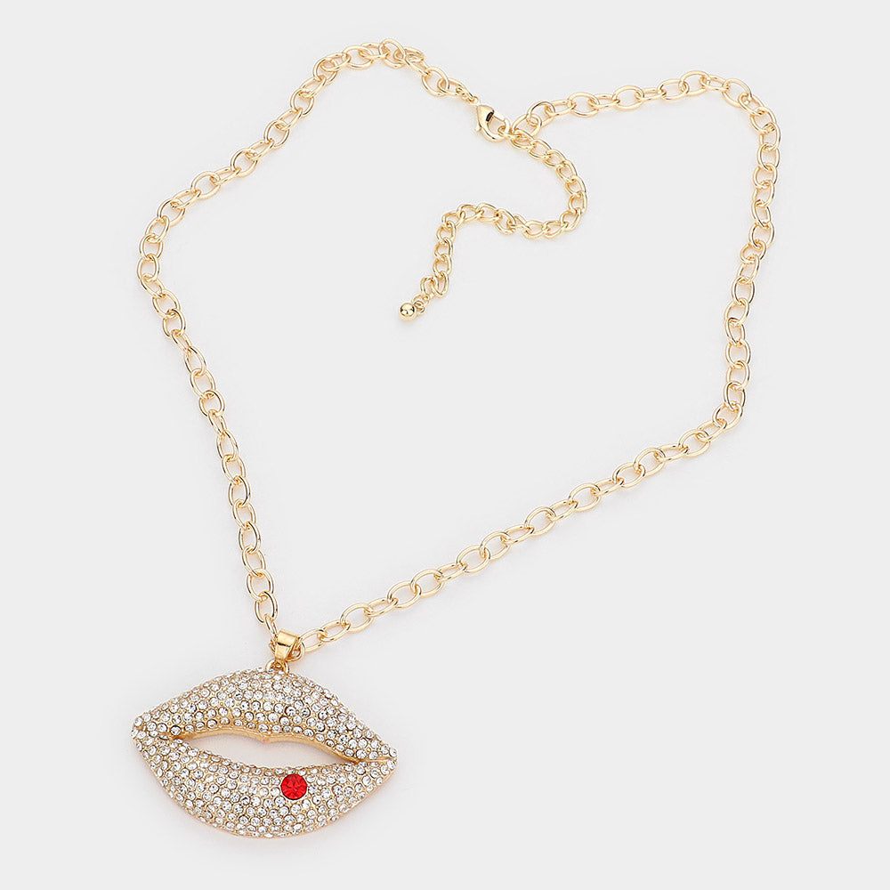 Lip Necklace