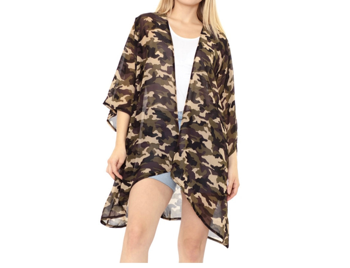 Camo Kimono