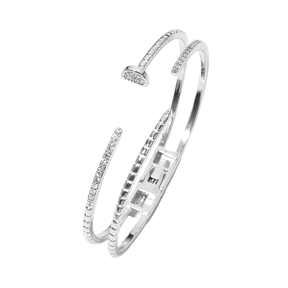 Hinged Nail Bracelet