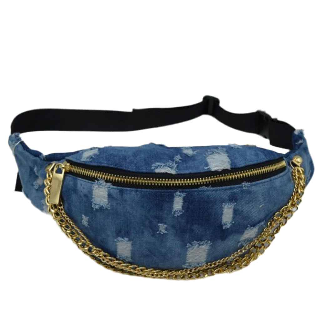 Denim Fanny Pack