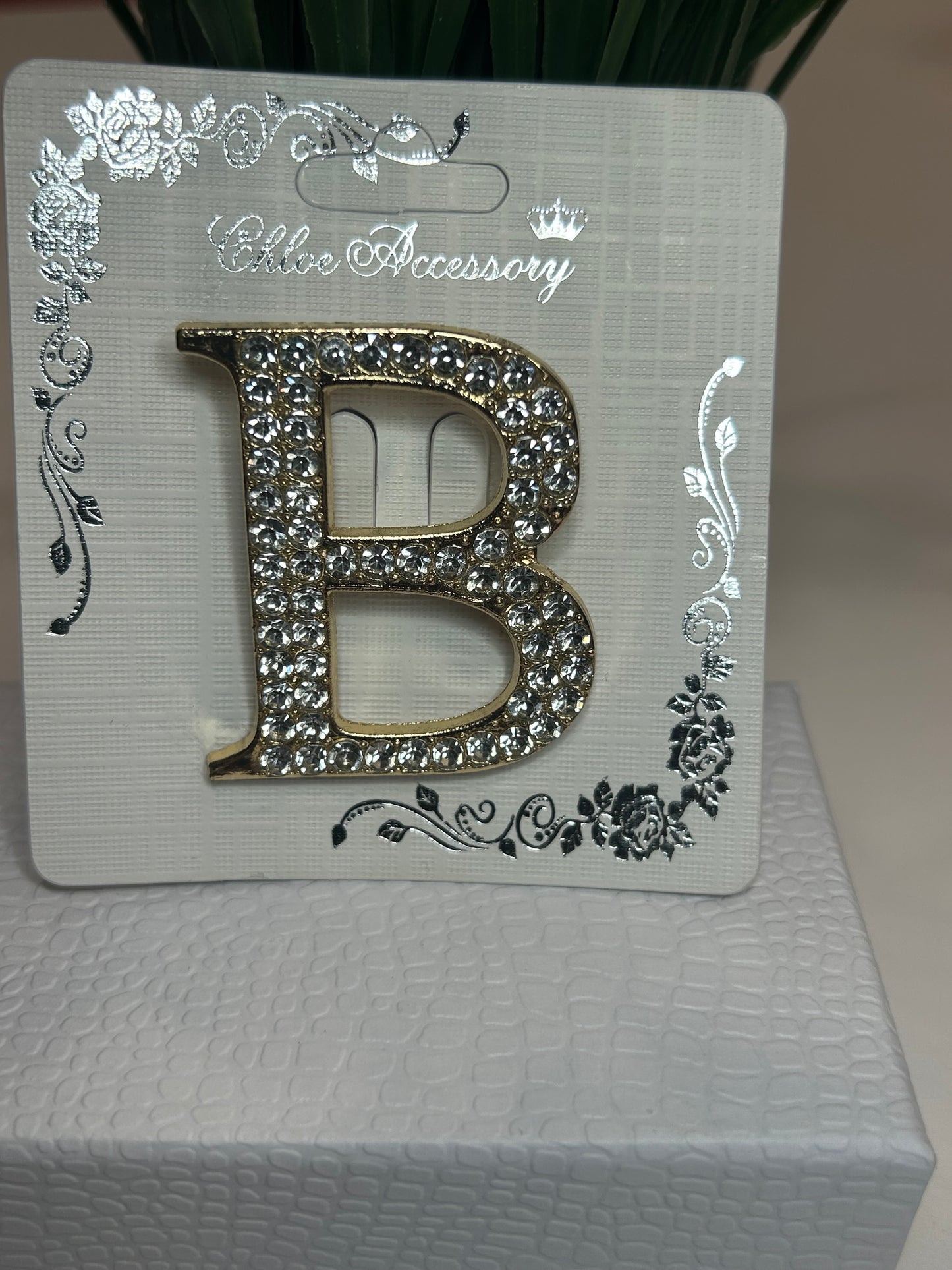 Initial Brooch