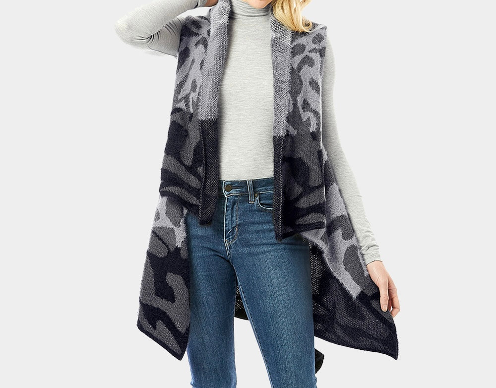 Animal Print Vest