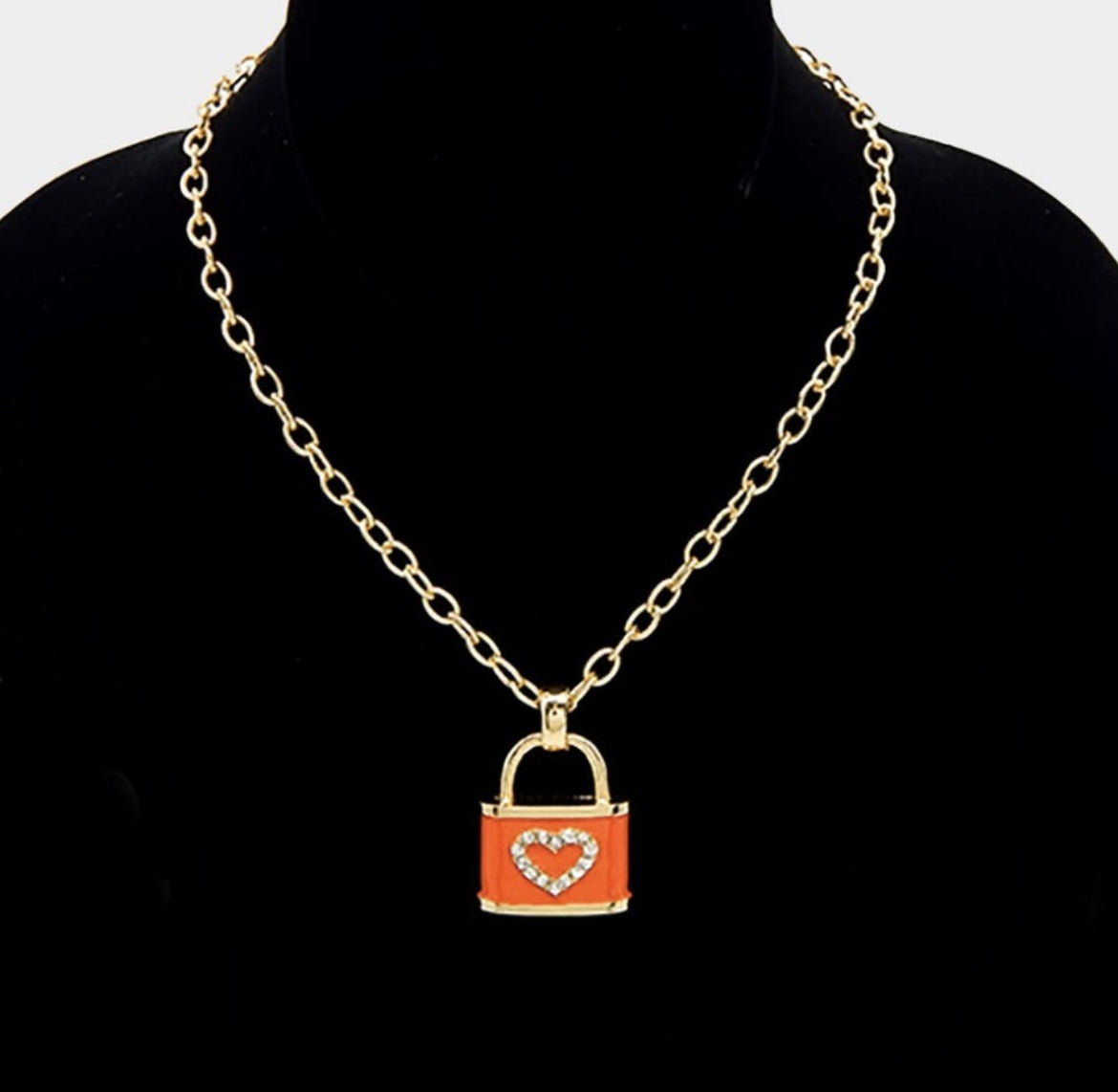 Heart Lock Necklace
