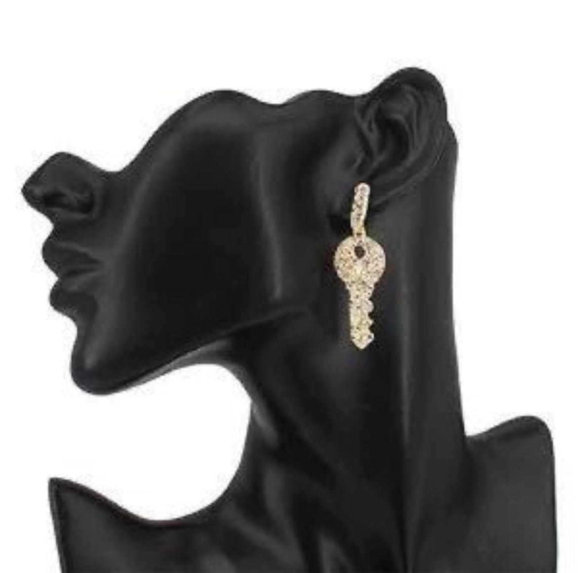 Mini Key Earrings