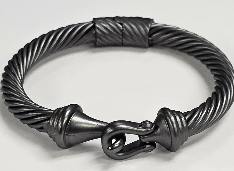Matte Black Bangle