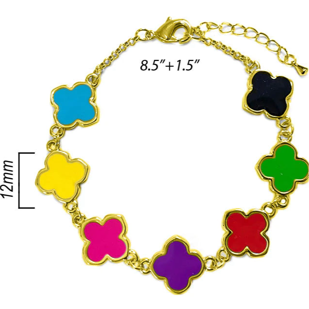 Multi Clover Bracelet
