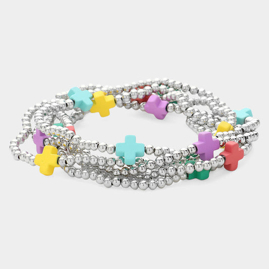 Multi Layered Stretch Bracelet