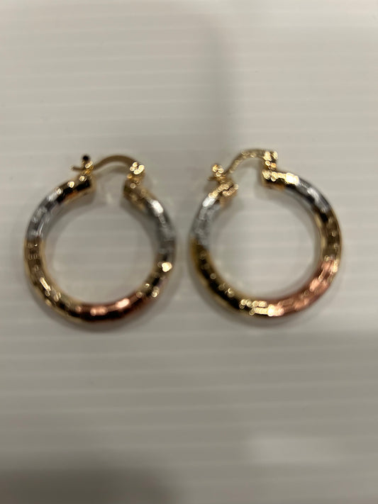 Tri-Color Earring