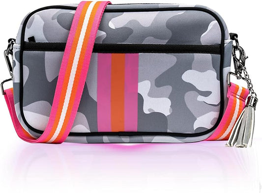 Neoprene Camouflage Crossbody