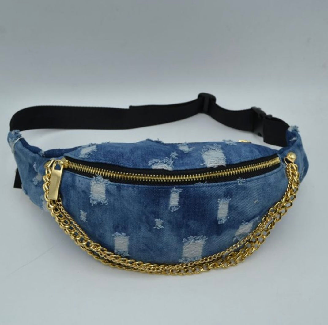 Denim Fanny Pack