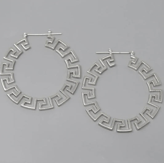 Copy of Maze Circle Earrings