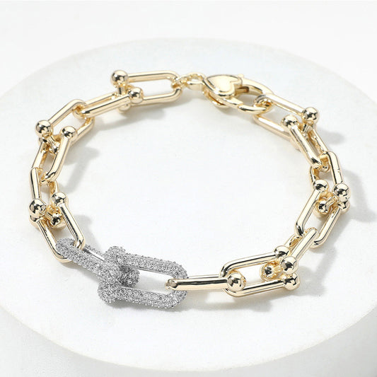 Horseshoe Toggle Bracelet