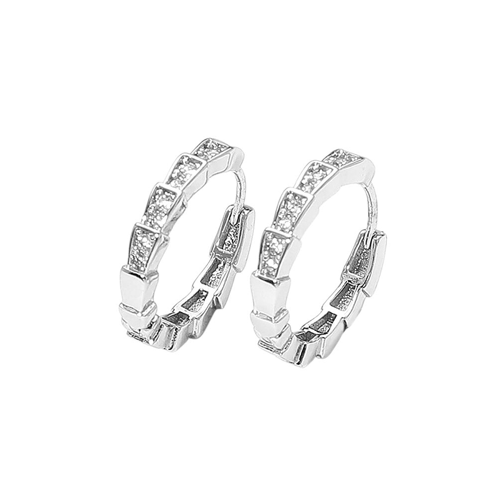14K Gold Dipped Hoop Earrings