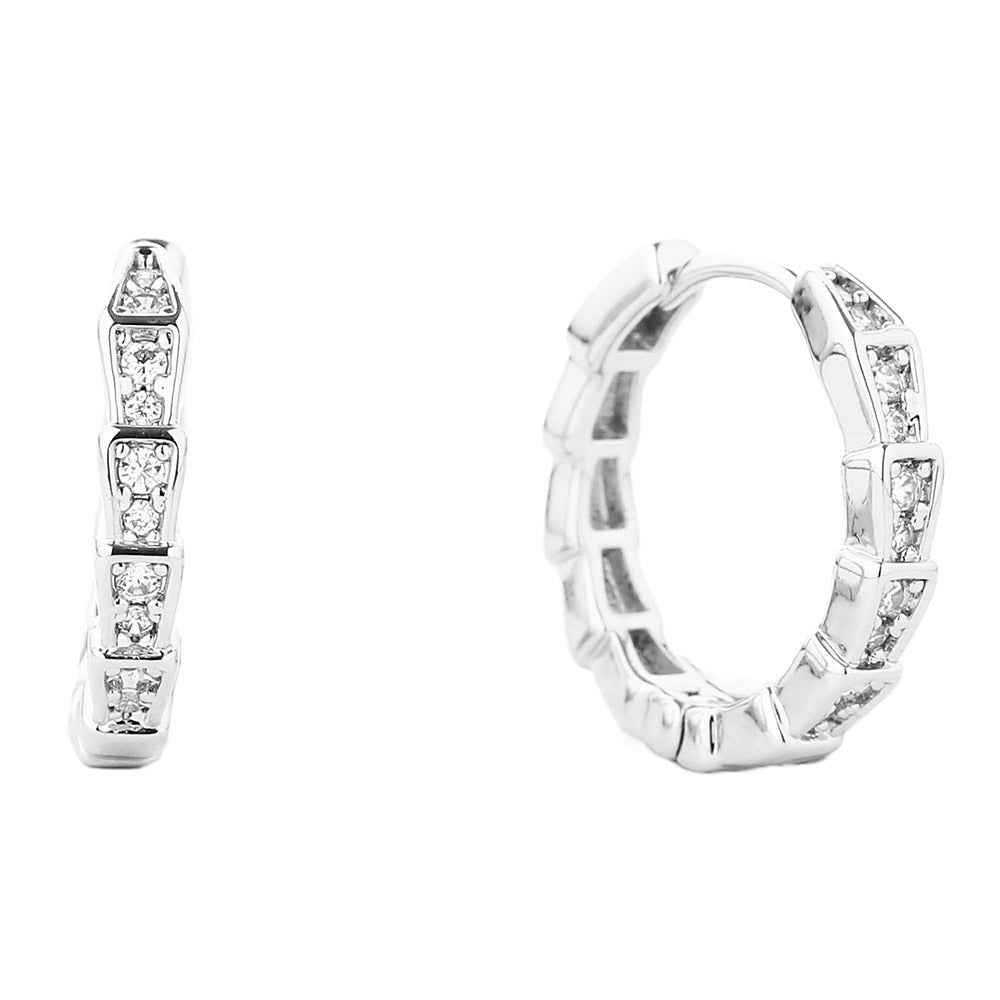 14K Gold Dipped Hoop Earrings