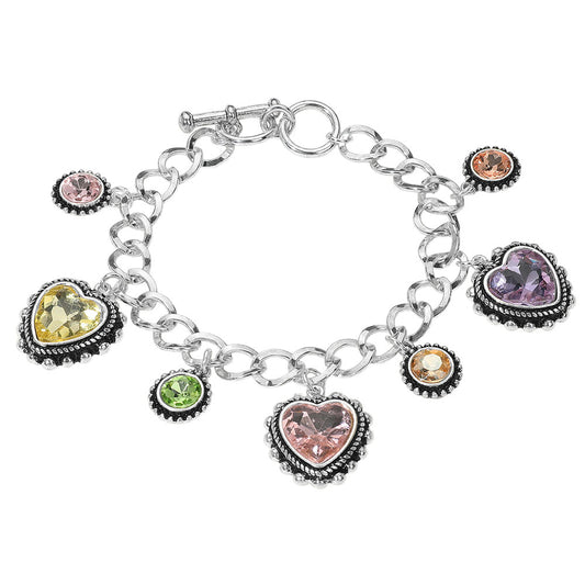 Heart Charm Bracelet