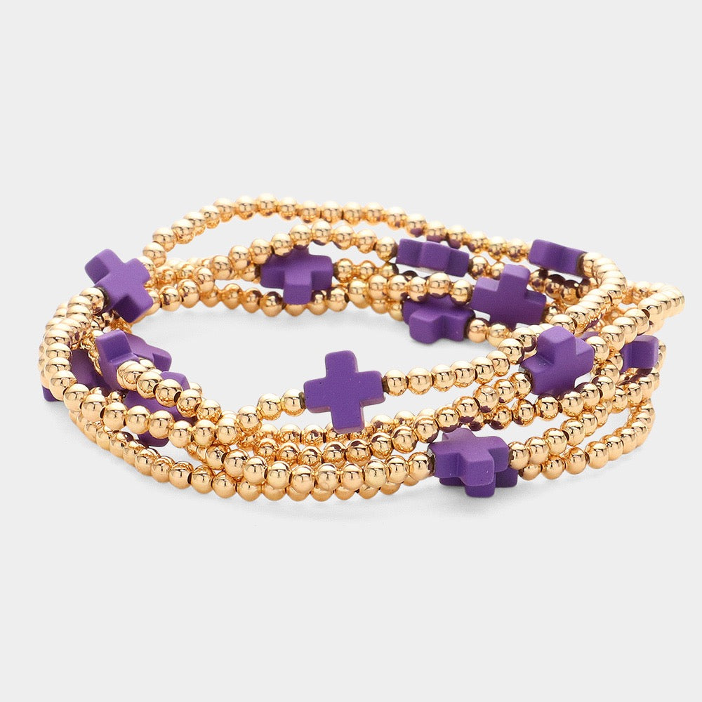 Multi Layered Stretch Bracelet