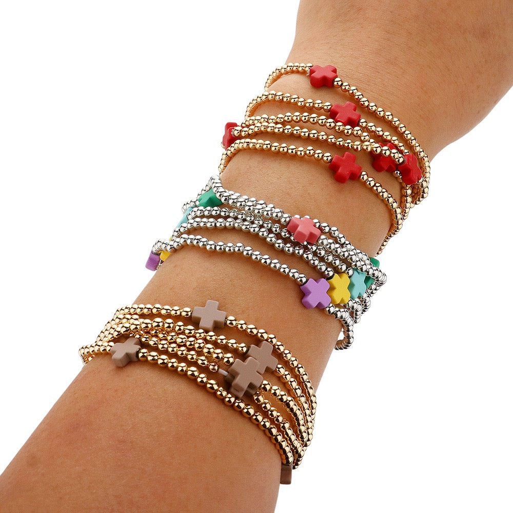 Multi Layered Stretch Bracelet